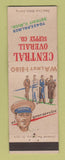 Matchbook Cover - Central Overall Supply Detroit MI