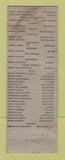 Matchbook Cover - Hotel Clovis NM WRITING