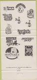 Matchbook Cover - Hungry Hunter San Diego CA 30 Strike