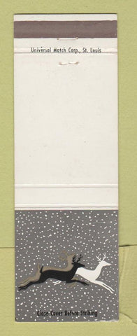 Matchbook Cover - Texas Motor Freight Trucking Christmas