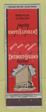 Matchbook Cover - Detroit Leland Hotel MI