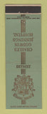 Matchbook Cover - Charles Godwin Jennings Hospital Detroit MI