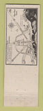 Matchbook Cover - Charles Godwin Jennings Hospital Detroit MI