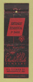 Matchbook Cover - Charles Peek Jewelry Indianapolis IN Masonic WORN
