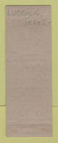 Matchbook Cover - Acme Fast Freight Trucking Lubbock TX