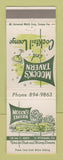 Matchbook Cover - Moock's Tavern St Petersburg FL
