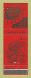 Matchbook Cover - Gallery Lounge Restaurant Detroit MI