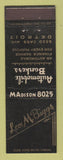 Matchbook Cover - Leo Biggs Auto Bankers Loans Detroit MI