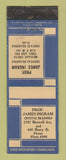 Matchbook Cover - Prof James Ingram Crystal Readings Detroit?