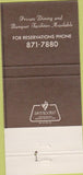 Matchbook Cover - The Iron Gate Restaurant Westlake OH 30 Strike