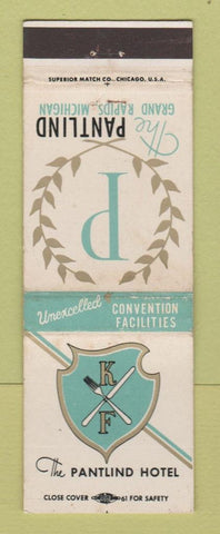 Matchbook Cover - Pantlind Hotel Grand Rapids MI