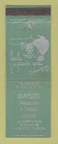 Matchbook Cover - Wayside Restaurant Lake City FL