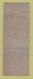 Matchbook Cover - Vendome Hotel Leadville Colorado WEAR