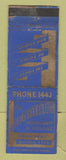 Matchbook Cover - Comet Restaurant Salida Colorado WORN