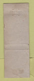 Matchbook Cover - Comet Restaurant Salida Colorado WORN