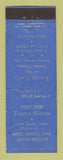 Matchbook Cover - Loop Cafe Manitou Springs Colorado Tepee Room WEAR