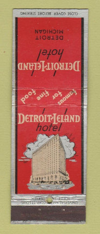 Matchbook Cover - Detroit Leland Hotel MI