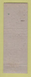 Matchbook Cover - Cosgriff Hotel Craig Colorado