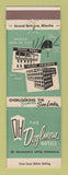 Matchbook Cover - Deglman Hotels Sault Ste Marie MI