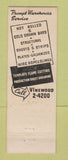 Matchbook Cover - Kasle Steel Corp Detroit MI