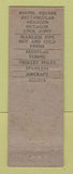 Matchbook Cover - CA Roberts Steel Tubing Chicago Detroit St Louis WEAR