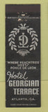 Matchbook Cover - Hotel Georgian Terrace Atlanta GA WEAR