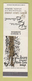 Matchbook Cover - Riviera Restaurant Atlanta GA Monte Carlo Lounge