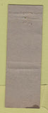 Matchbook Cover - Charleston Hotel SC WORN