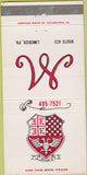 Matchbook Cover - Milo's Restaurant Limerick PA 30 Strike