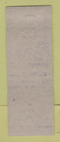 Matchbook Cover - East Drexel Cleaners Detroit MI