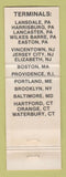 Matchbook Cover - North Penn Transfer Trucking Lansdale PA