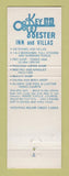 Matchbook Cover - Key Wester Inn Key West FL