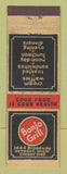 Matchbook Cover - Bonjo Grill Detroit MI