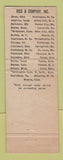Matchbook Cover - Riss Trucking WEAR