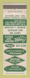 Matchbook Cover - Mutual Truck Parts Milwaukee WI