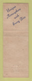 Matchbook Cover - Ken Nicholson's Topinkas Detroit MI