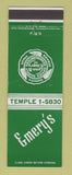 Matchbook Cover - Emery's Office Supply Detroit MI