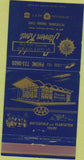 Matchbook Cover - Steven Kent Motel Petersburg VA 30 Strike