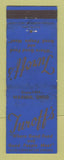 Matchbook Cover - Turoff's Restaurant Marion OH WEAR