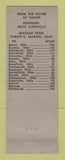 Matchbook Cover - Turoff's Restaurant Marion OH WEAR
