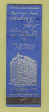 Matchbook Cover - Hotel Dagmar Hagerstown MD WORN