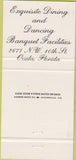 Matchbook Cover - Coach 'N' Paddock Restaurant Ocala FL 30 Strike