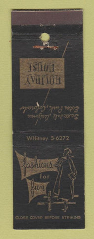 Matchbook Cover - Holiday House Women's Clothes Estes Park Colorado WEAR