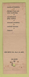 Matchbook Cover - Holiday House Women's Clothes Estes Park Colorado WEAR