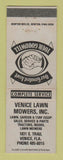 Matchbook Cover - Venice Lawn Mowers Venice FL WEAR