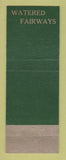 Matchbook Cover - Maple Lane Golf Club Sterling Heights MI