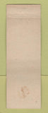 Matchbook Cover - Edward Behrendt Sheriff Election MI? WEAR