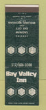 Matchbook Cover - Bay Valley Inn Saginaw Bay City Midland MI