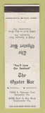 Matchbook Cover - Oyster Bar Clearwater FL WEAR
