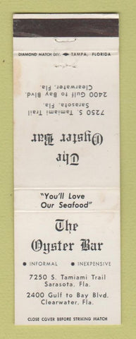 Matchbook Cover - Oyster Bar Clearwater FL WEAR